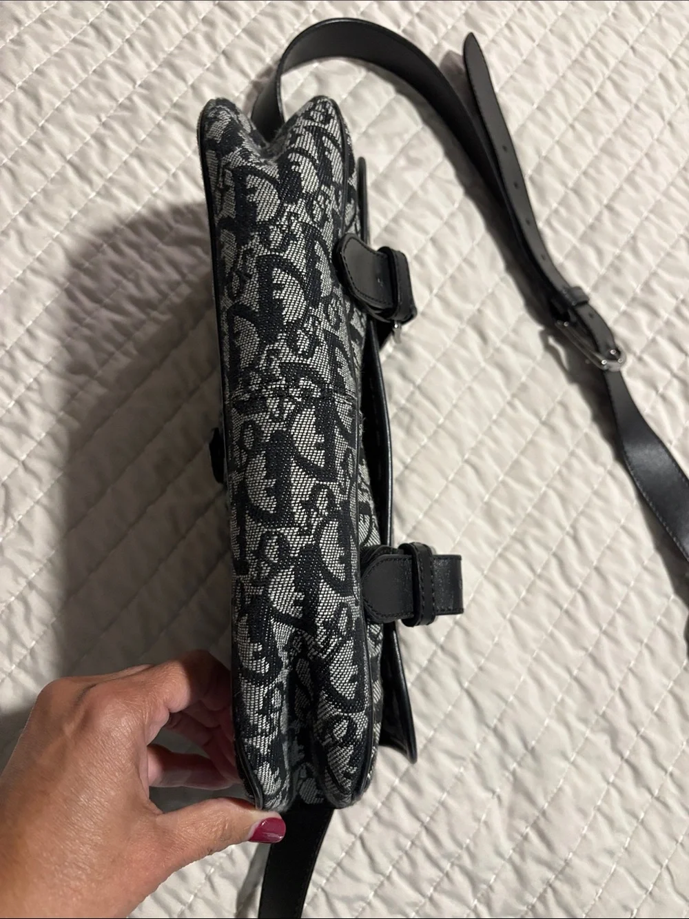 Christian DIOR Vintage Trotter Shoulder Bag